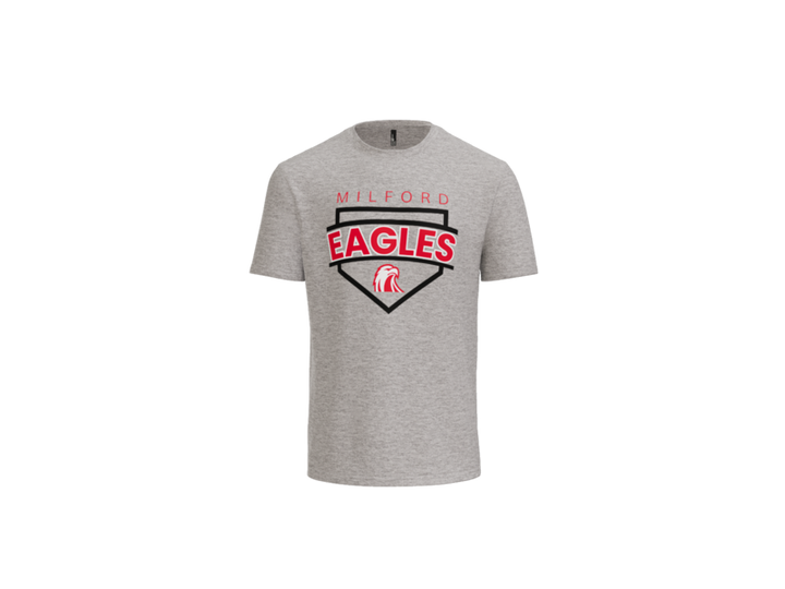 Milford Baseball Plate T-Shirt