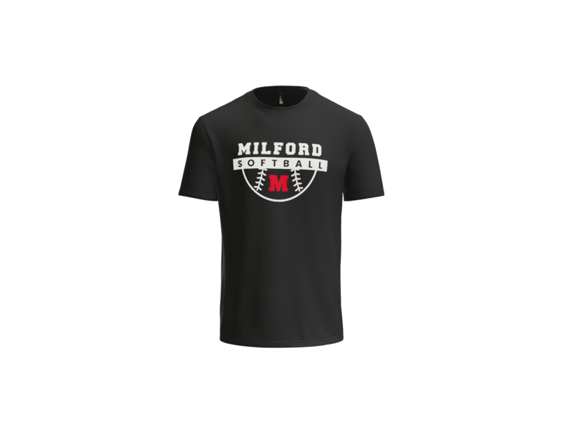 Milford Softball Ball T-Shirt