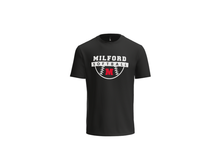 Milford Softball Ball T-Shirt