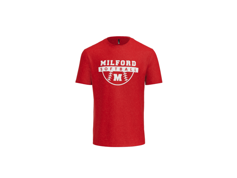 Milford Softball Ball T-Shirt
