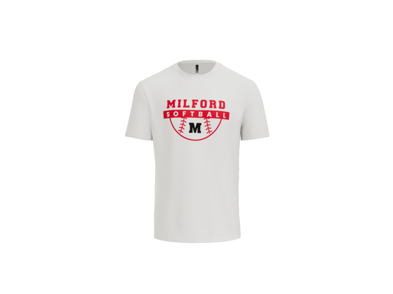 Milford Softball Ball T-Shirt