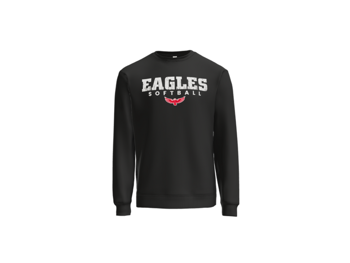 Milford Softball Grunge Crewneck