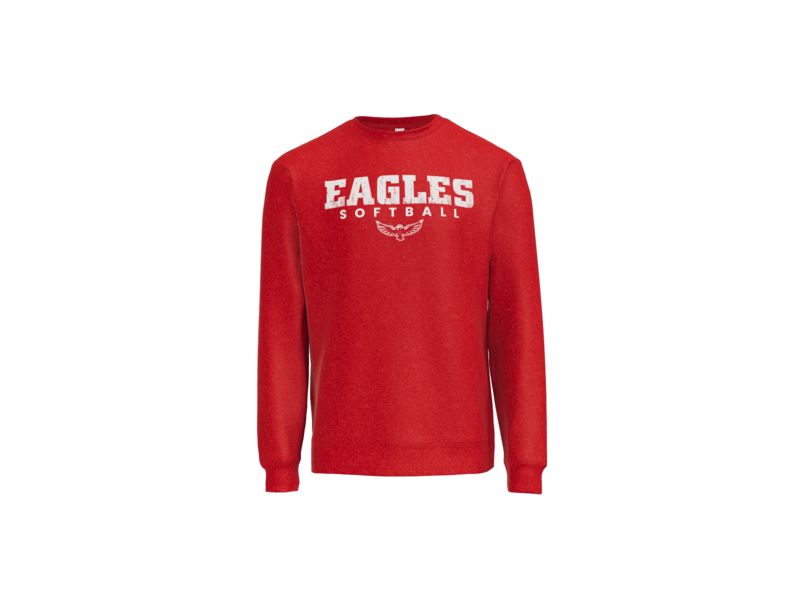 Milford Softball Grunge Crewneck