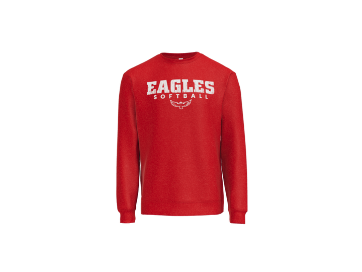 Milford Softball Grunge Crewneck