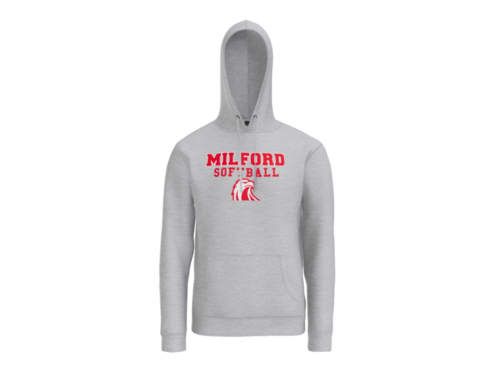 Milford Softball Stacked Hoodie