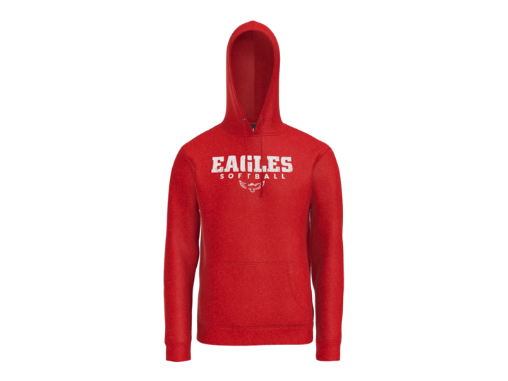 Milford Softball Grunge Hoodie