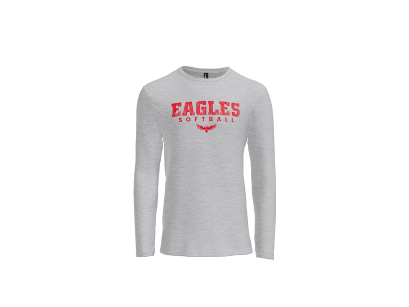 Milford Softball Grunge Long Sleeve