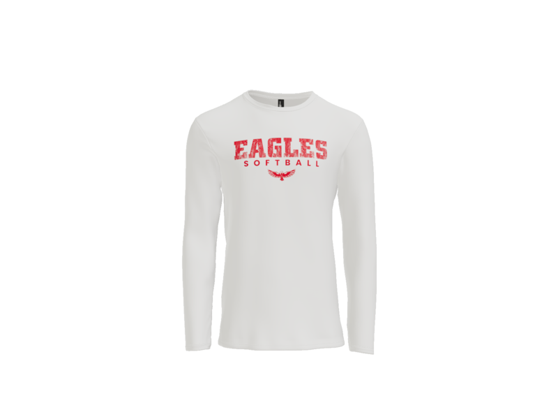 Milford Softball Grunge Long Sleeve