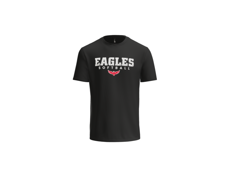 Milford Softball Grunge T-Shirt