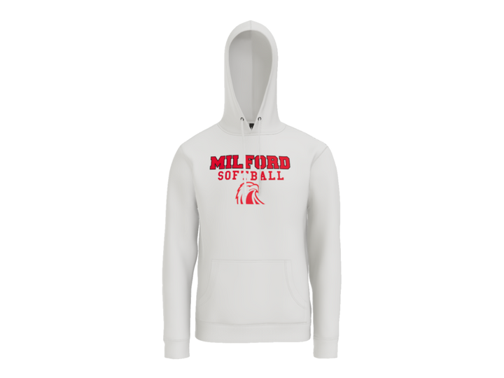 Milford Softball Stacked Hoodie