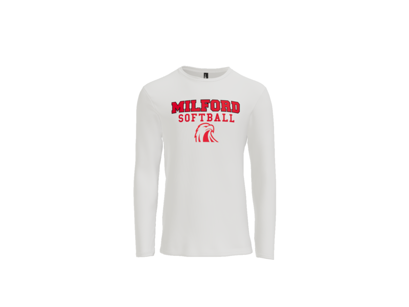 Milford Softball Stacked Long Sleeve