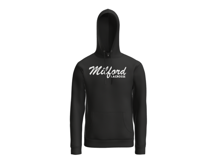 Milford Lacrosse Script Hoodie