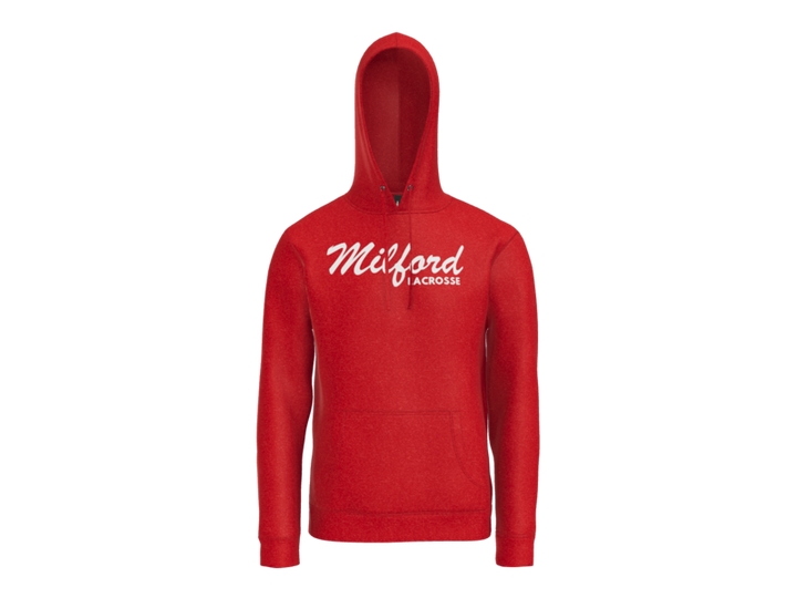 Milford Lacrosse Script Hoodie