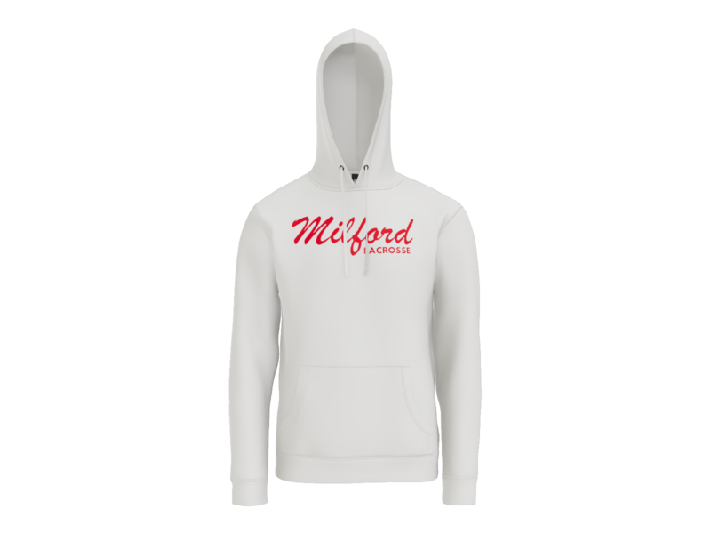 Milford Lacrosse Script Hoodie