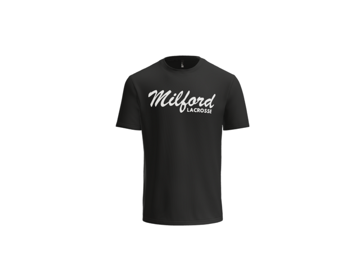 Milford Lacrosse Script T-Shirt