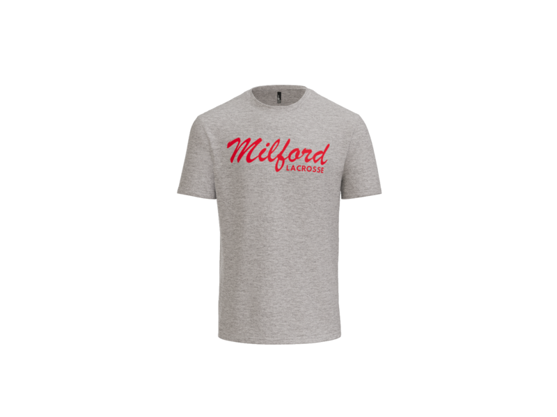 Milford Lacrosse Script T-Shirt
