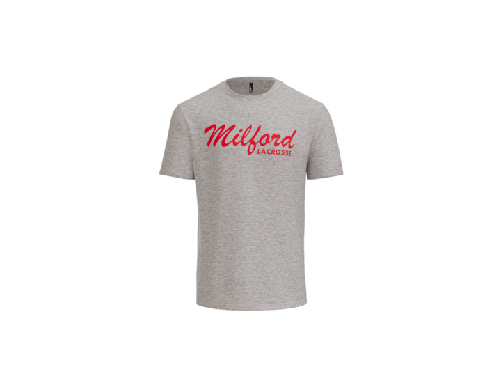 Milford Lacrosse Script T-Shirt
