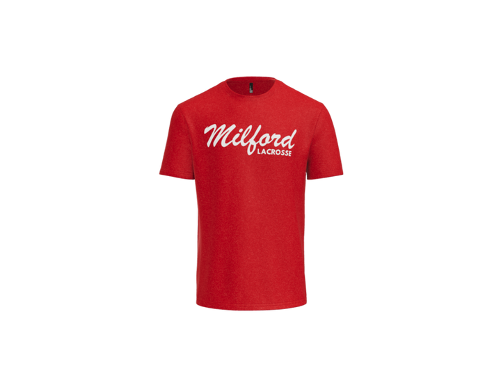 Milford Lacrosse Script T-Shirt
