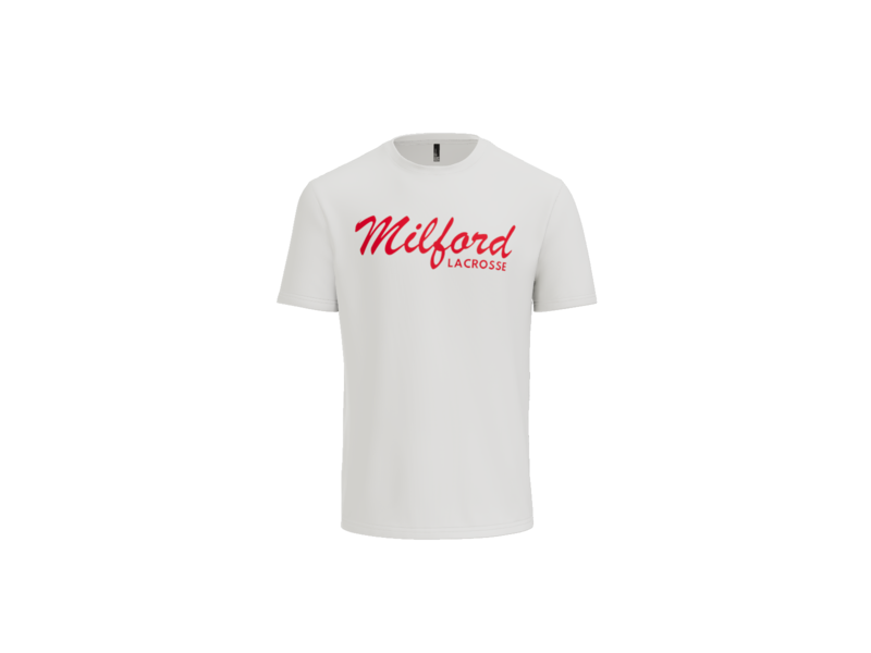 Milford Lacrosse Script T-Shirt