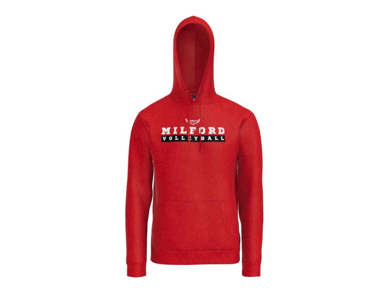 Milford Volleyball Block Hoodie