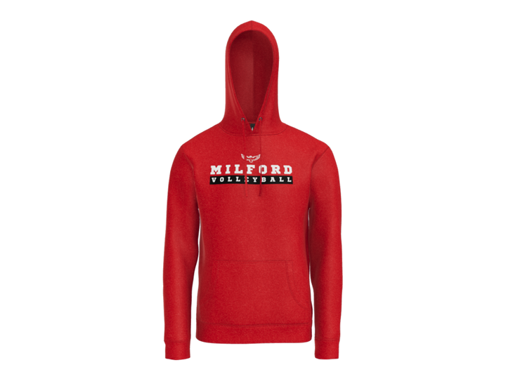 Milford Volleyball Block Hoodie