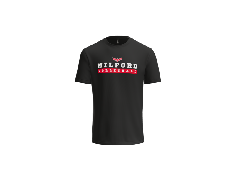 Milford Volleyball Block T-Shirt