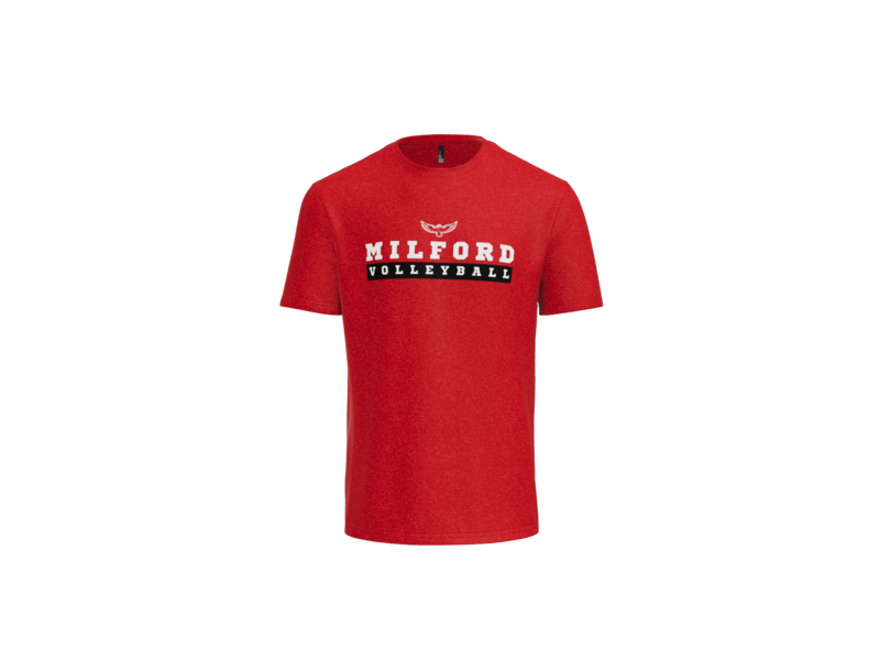 Milford Volleyball Block T-Shirt