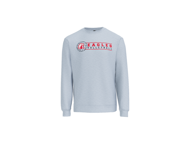 Milford Volleyball Emblem Crewneck