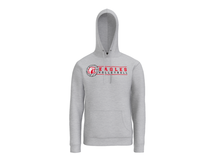 Milford Volleyball Emblem Hoodie