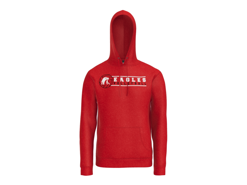 Milford Volleyball Emblem Hoodie