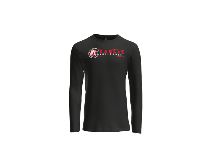 Milford Volleyball Emblem Long Sleeve