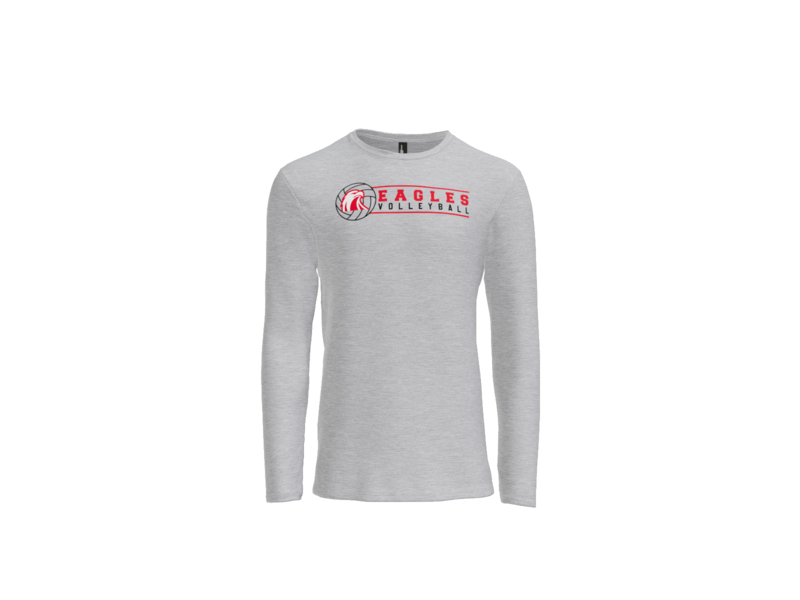 Milford Volleyball Emblem Long Sleeve
