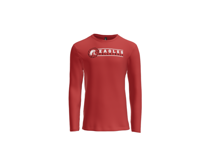 Milford Volleyball Emblem Long Sleeve