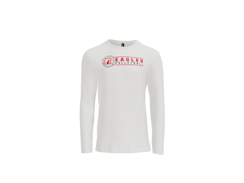 Milford Volleyball Emblem Long Sleeve
