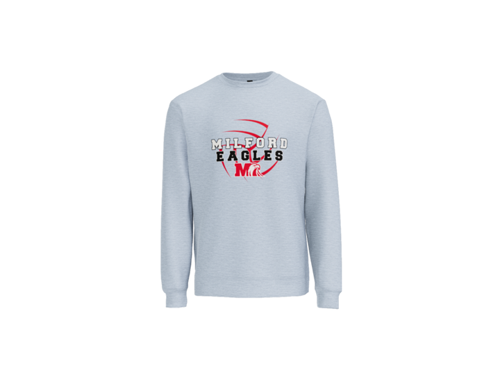 Milford Volleyball Strike Crewneck