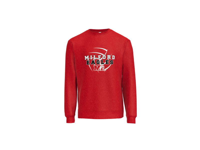 Milford Volleyball Strike Crewneck