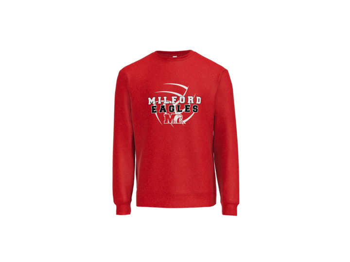 Milford Volleyball Strike Crewneck
