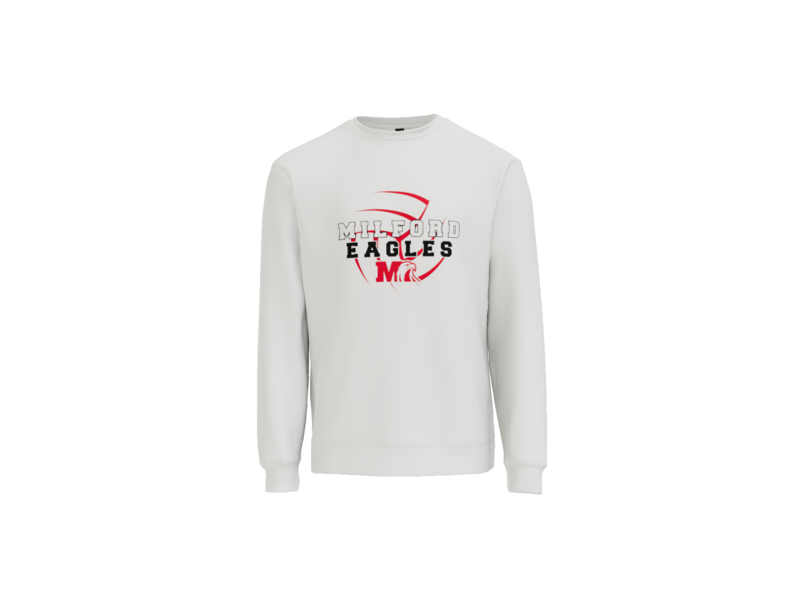 Milford Volleyball Strike Crewneck