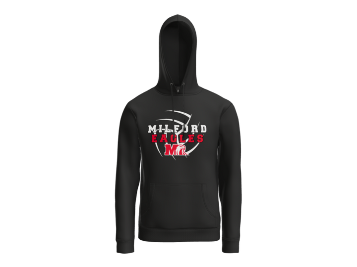 Milford Volleyball Strike Hoodie
