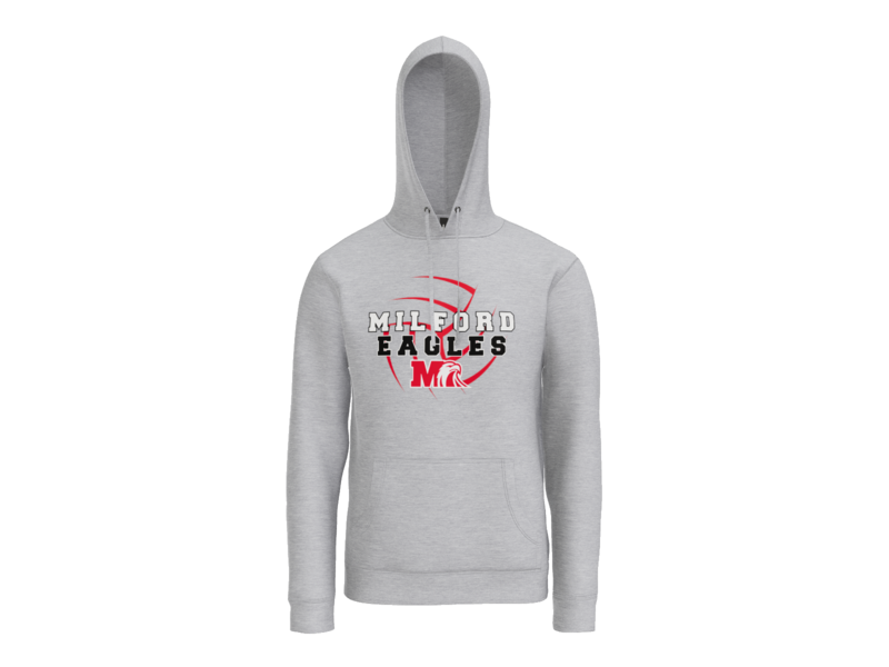 Milford Volleyball Strike Hoodie