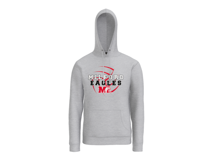 Milford Volleyball Strike Hoodie