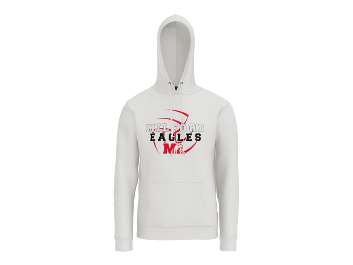 Milford Volleyball Strike Hoodie
