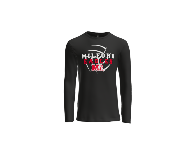 Milford Volleyball Strike Long Sleeve