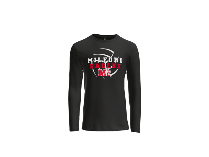 Milford Volleyball Strike Long Sleeve
