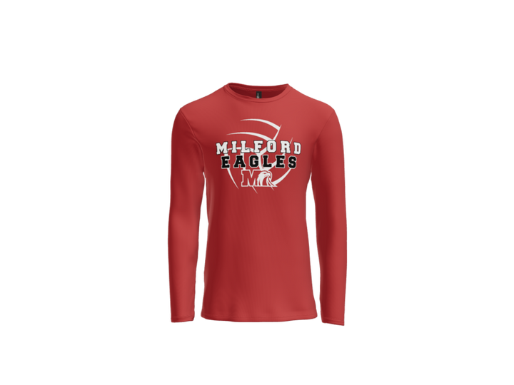 Milford Volleyball Strike Long Sleeve