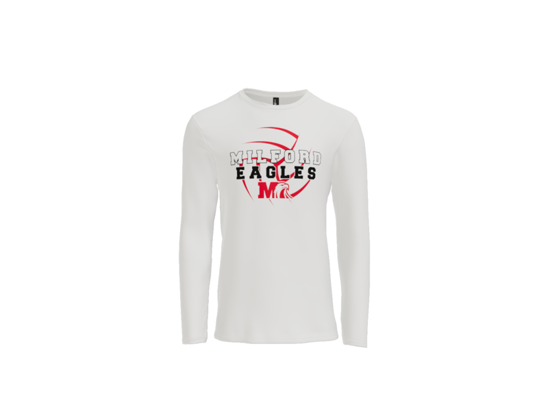 Milford Volleyball Strike Long Sleeve