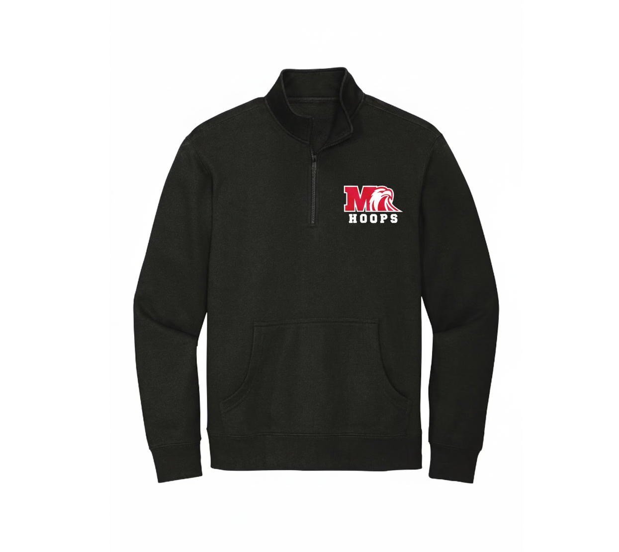 Milford Basketball Hoops 1/4 Zip