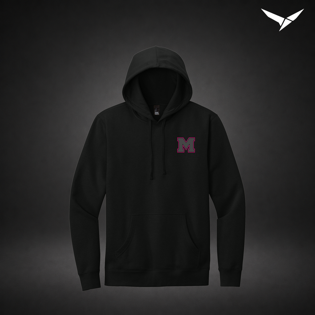 Night Court hoodie — black — Front