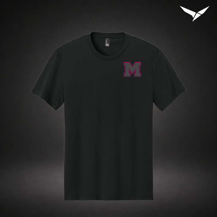 Night Court tee — black — Front