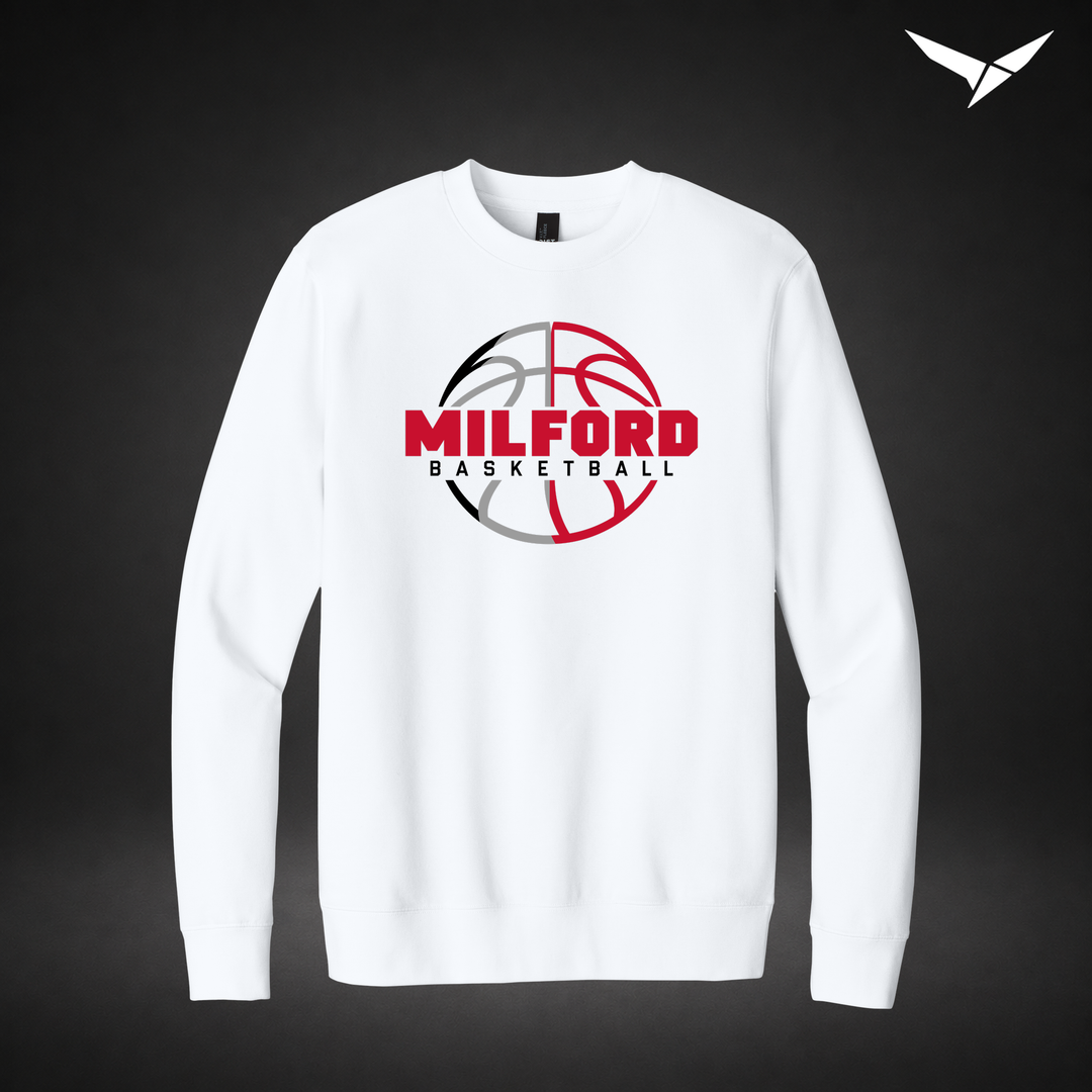 Next Gen crewneck — white — Front